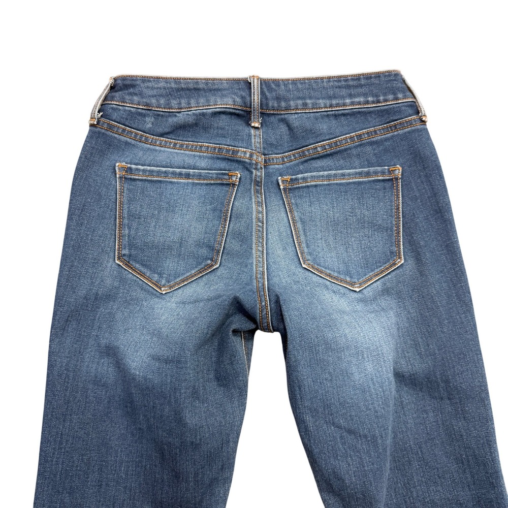 Old Navy Women's Micro-Flare Jeans Medium Wash Blue Size 0 - Picture 5 of 7